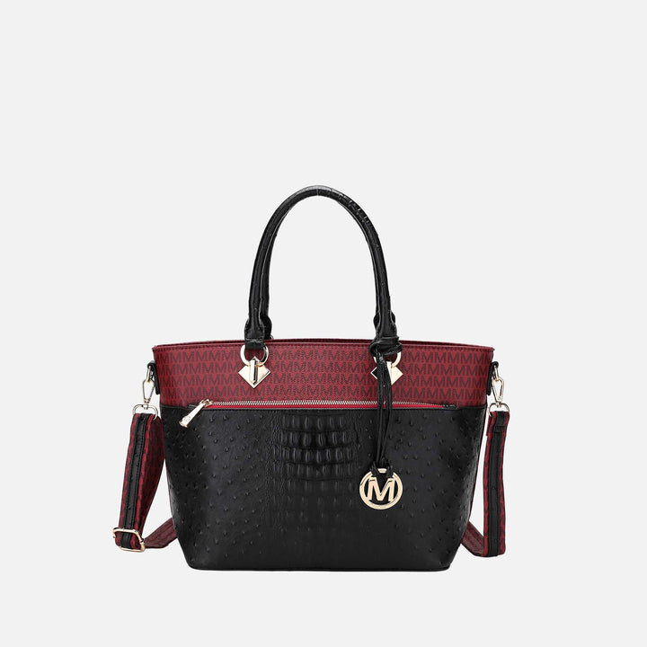 Light Blue MKF Collection By Mia K Grace Signature Tote Bag