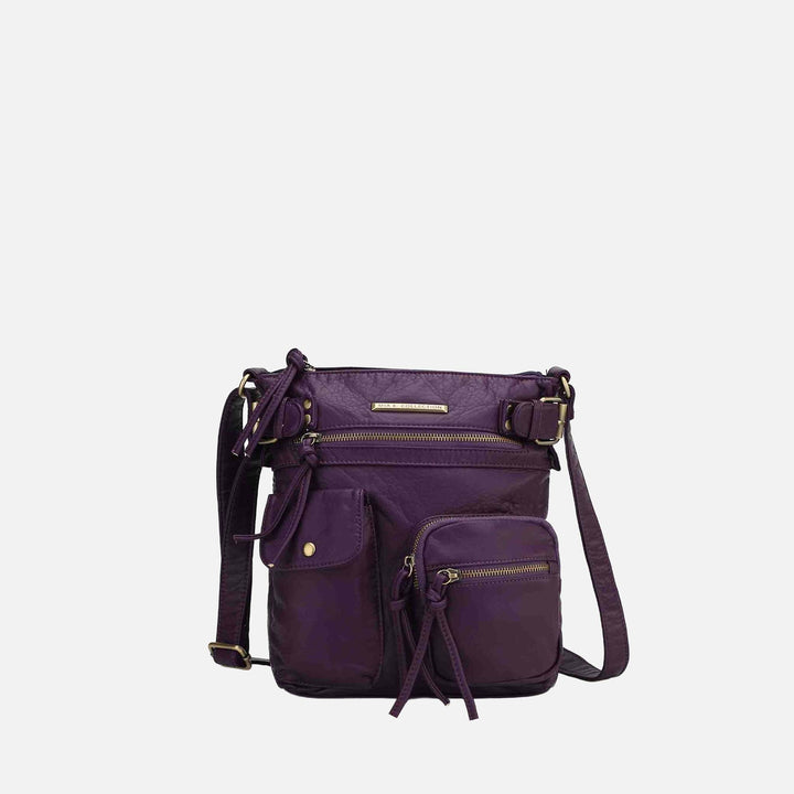 Indigo MKF Collection By Mia K Vintage Stiella Crossbody Bag