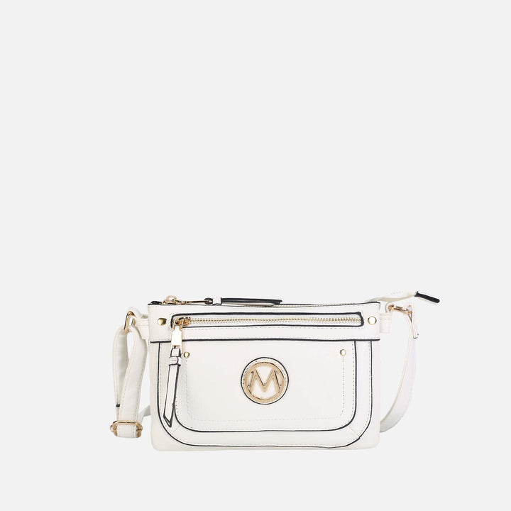 Beige MKF Collection By Mia K Elaina Crossbody Bag