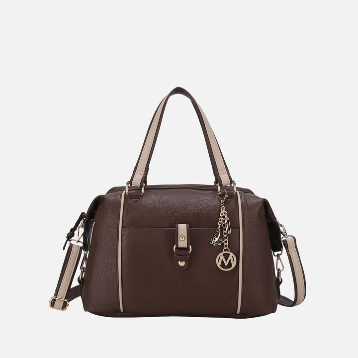 Red MKF Collection By Mia K Opal Shouder Bag