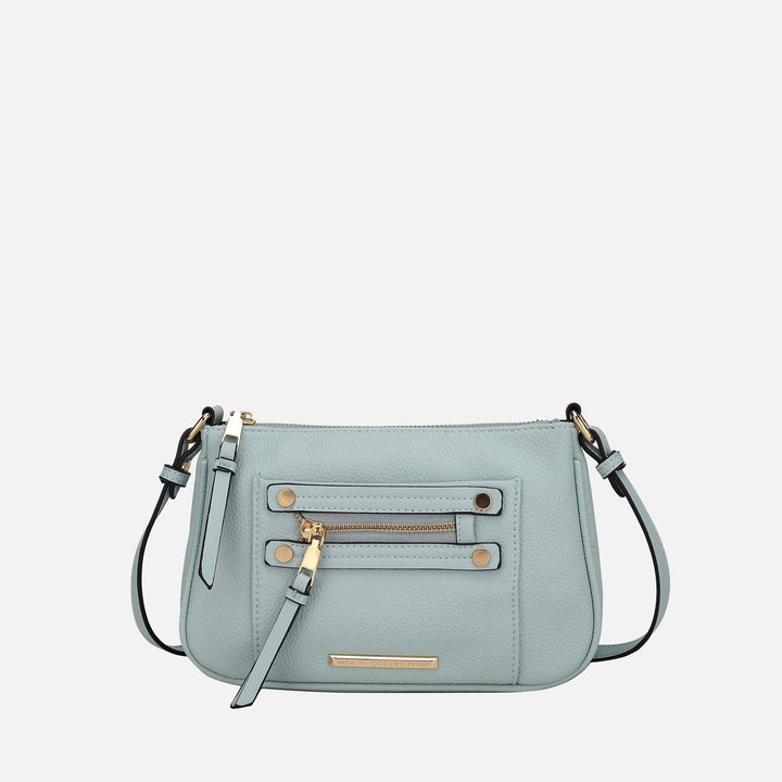 Pink MKF Collection By Mia K Essie Crossbody Bag 1
