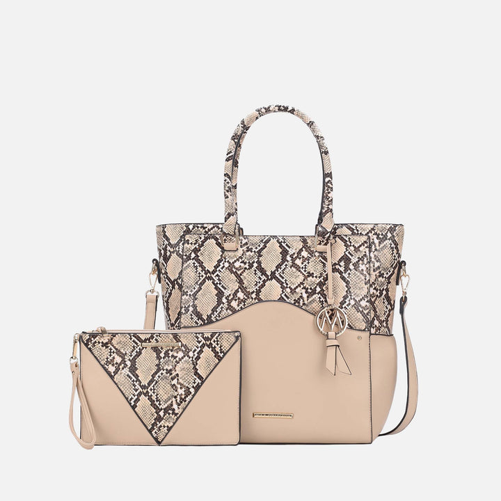 Mustard MKF Collection By Mia K Iris Tote Bag