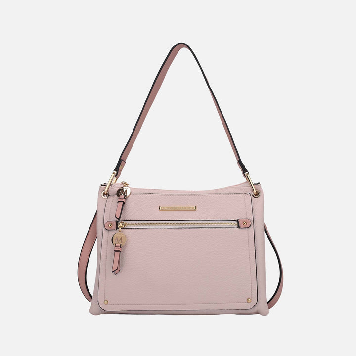 Navy MKF Collection By Mia K Aliyah Shoulder Bag