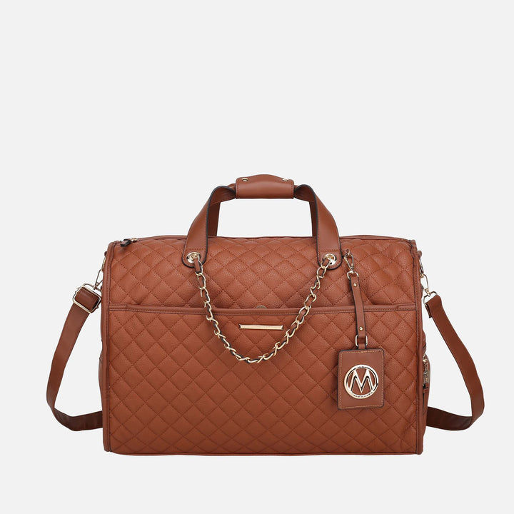 MKF Collection By Mia K Lexie Weekender Bag