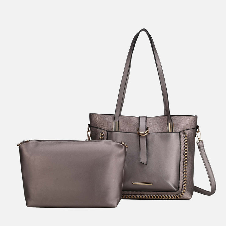 MKF Collection By Mia K Raya Shoulder Bag And Set