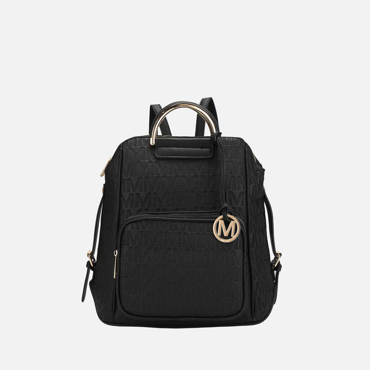 Camel MKF Collection By Mia K Torra Signature Backpack