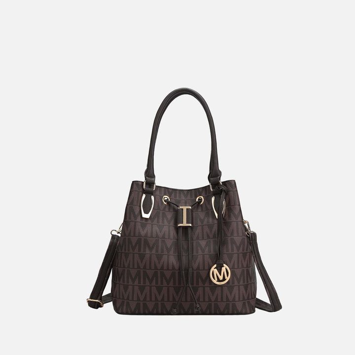 Dusty Rose MKF Collection By Mia K Jane Signature Bucket Bag
