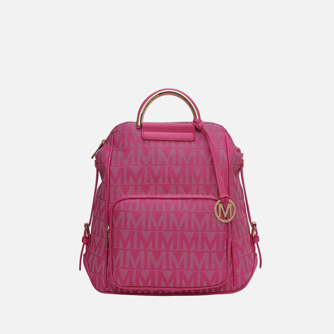 Fuchsia MKF Collection By Mia K Cora Signature Backpack