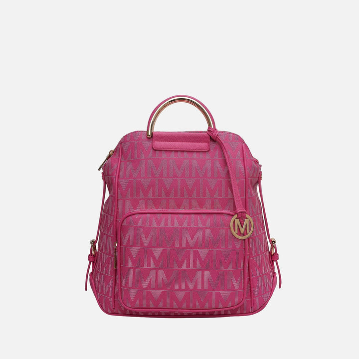 Fuchsia MKF Collection By Mia K Cora Signature Backpack