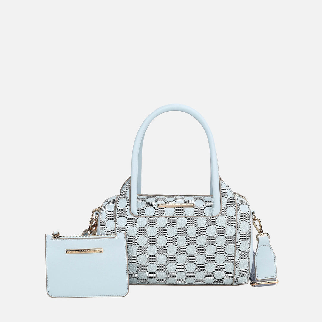 Pink MKF Collection By Mia K Adhara Shoulder Bag With Pouch