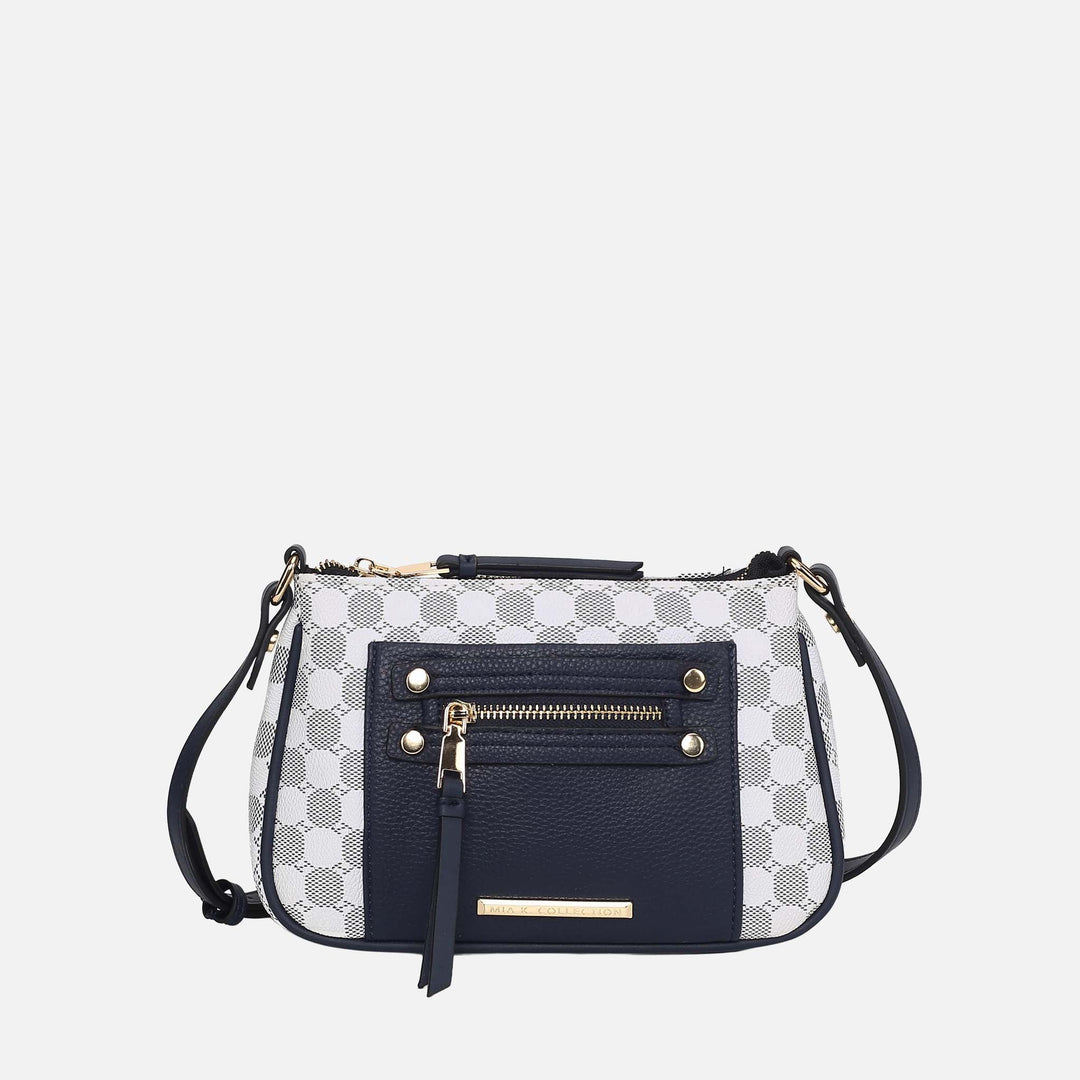 Pink MKF Collection By Mia K Essie Crossbody Bag