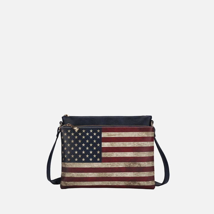 Tan MKF Collection By Mia K Madeline Crossbody Bag