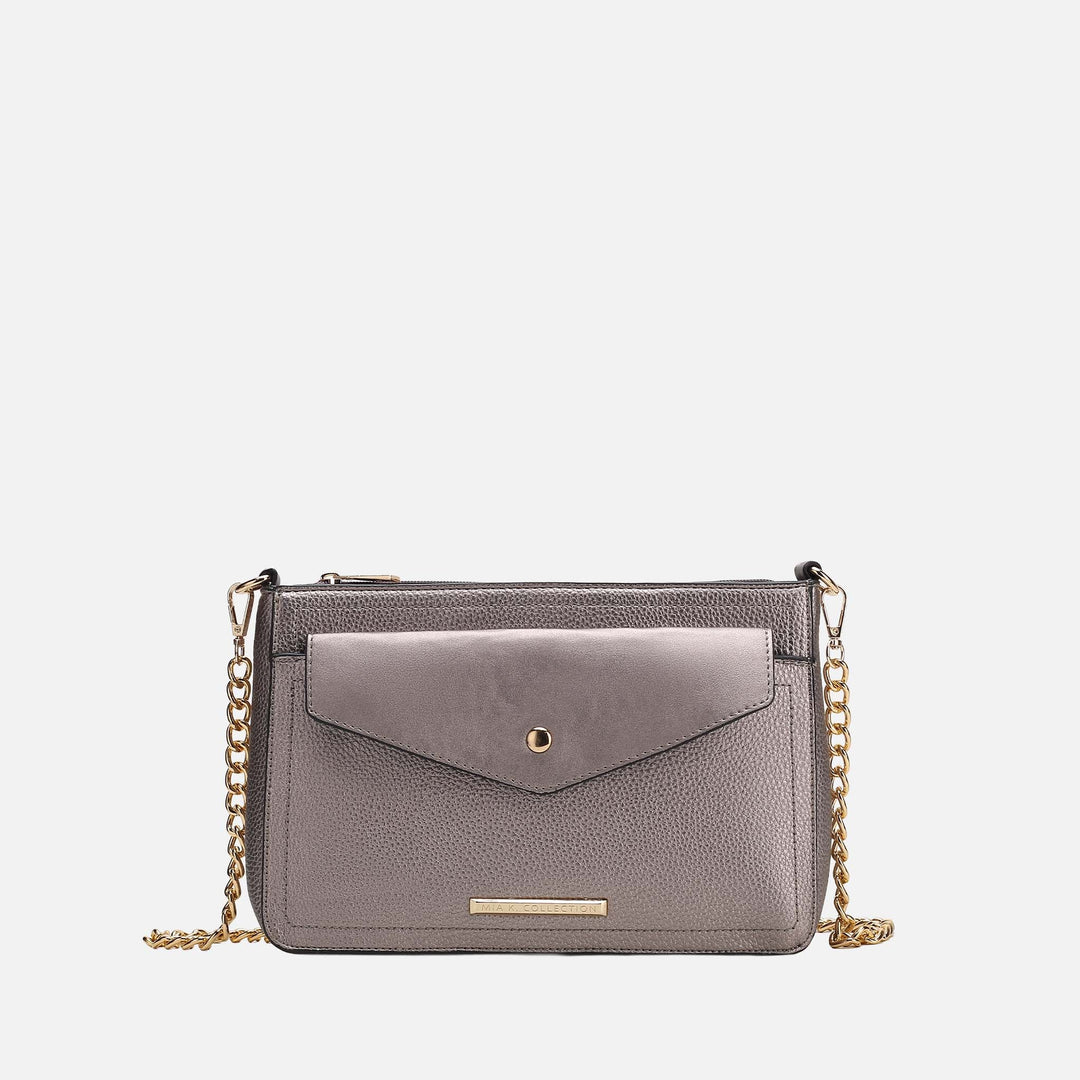 Pink MKF Collection By Mia K Maribel Convertible Crossbody Bag