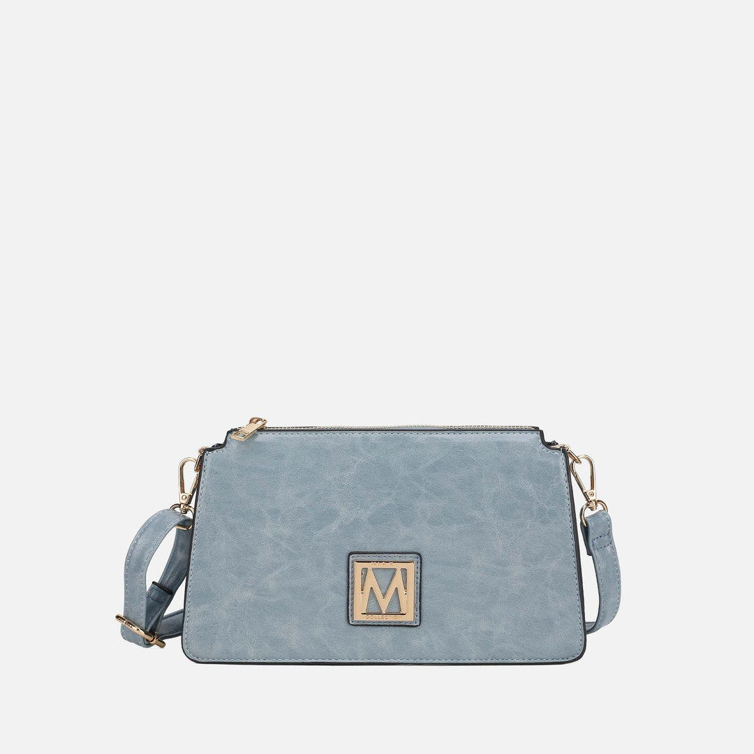 Wine MKF Collection By Mia K Domitila Shoulder Bag