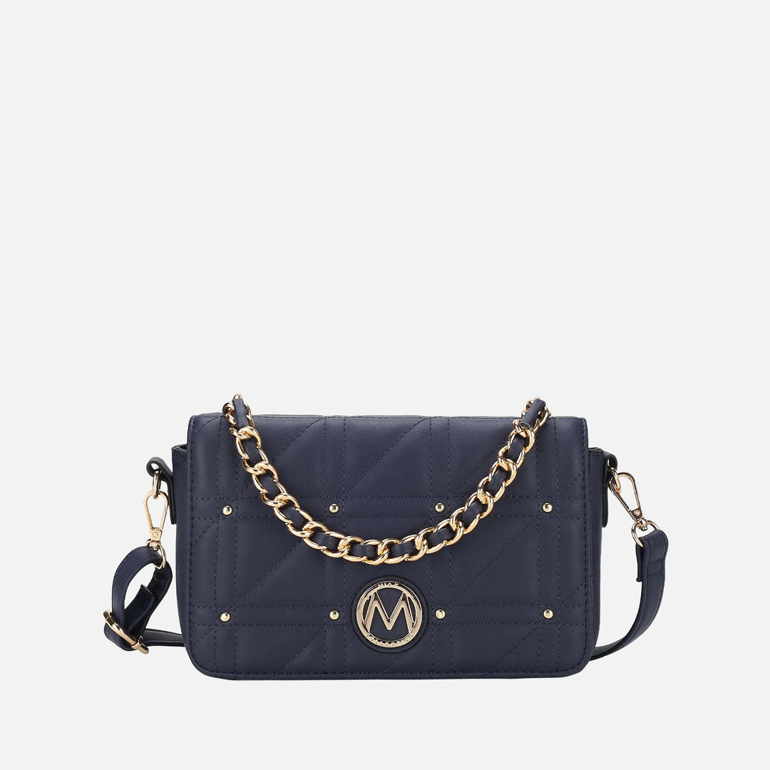 Burgundy MKF Collection By Mia K Arabella Crossbody Bag