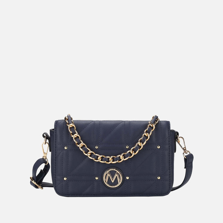 Burgundy MKF Collection By Mia K Arabella Crossbody Bag