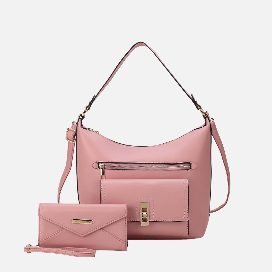 MKF Collection By Mia K Clara Shoulder Bag And Set