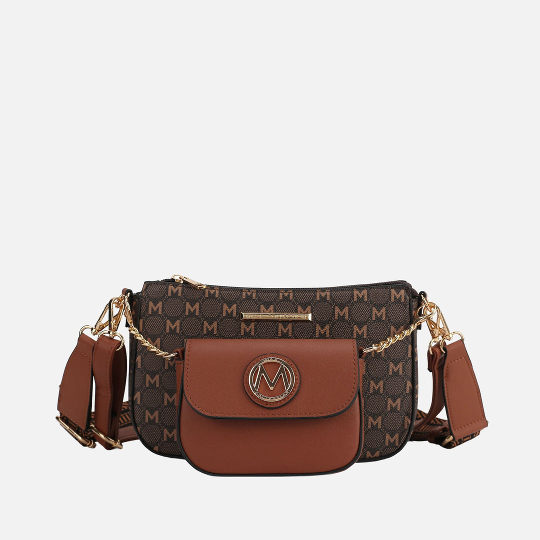 MKF Collection By Mia K Ciri Double Bag