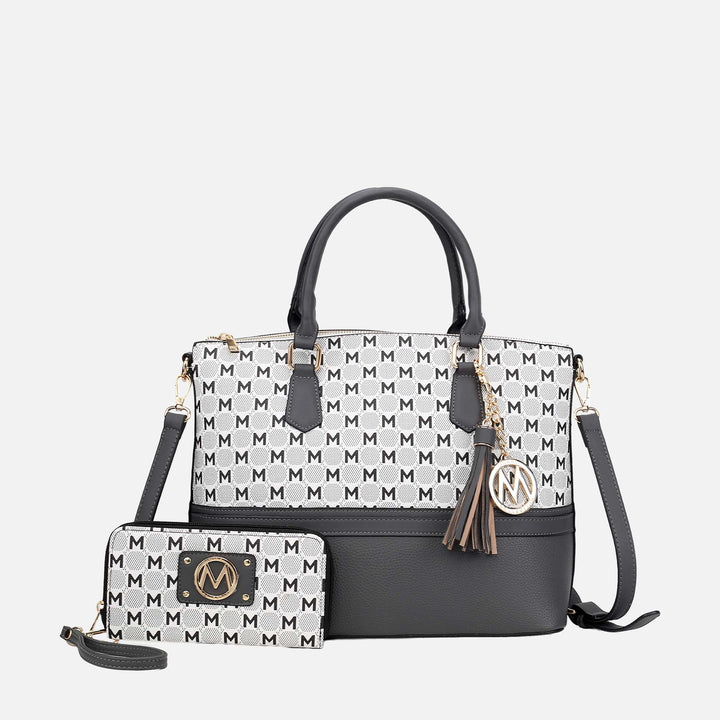 MKF Collection By Mia K Saylor Tote Bag And Wallet Set