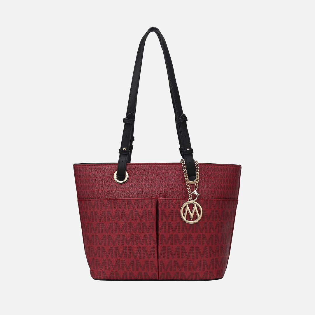 MKF Collection By Mia K Lori Signature Tote Bag