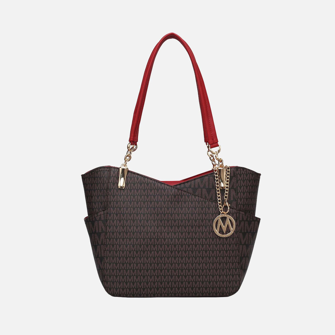 Light Blue MKF Collection By Mia K Jules Signature Tote Bag