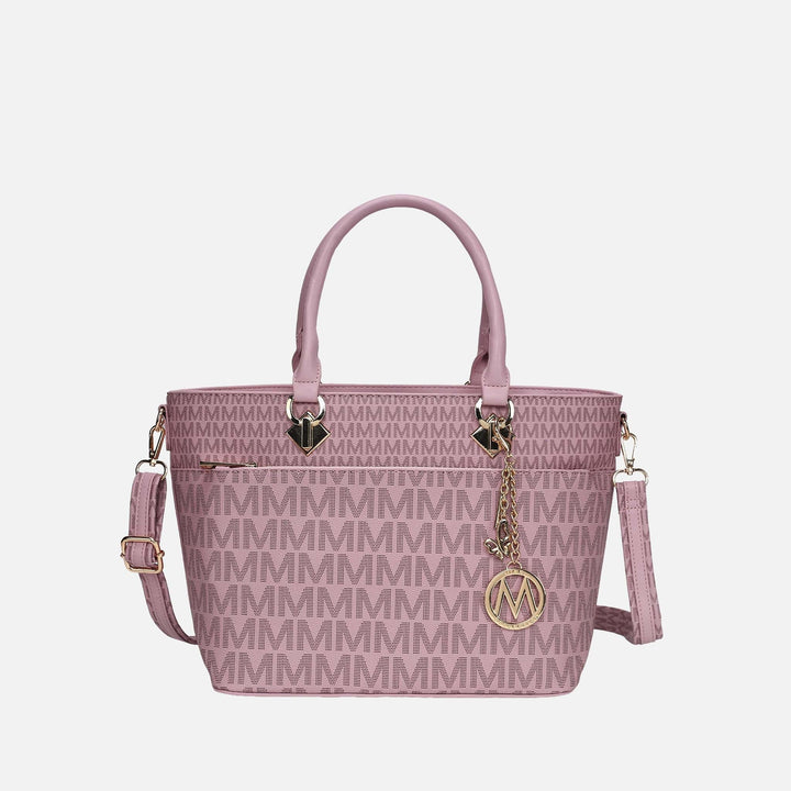 Tan MKF Collection By Mia K Yonah Signature Tote Bag