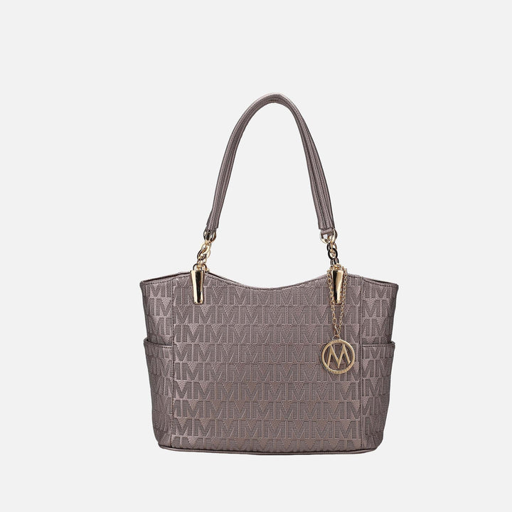 Fuchsia MKF Collection By Mia K Malika Signature Shoulder Bag