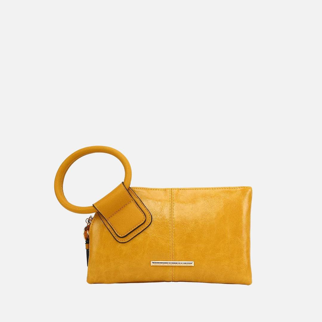 Charcoal Grey MKF Collection By Mia K Simone Clutch Wristlet