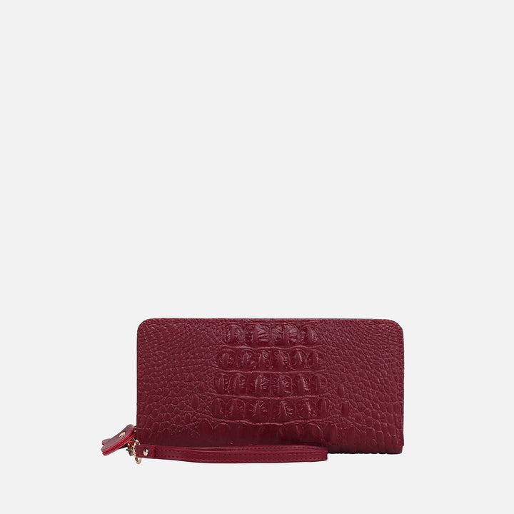 Teal MKF Collection By Mia K Eve Leather Wallet