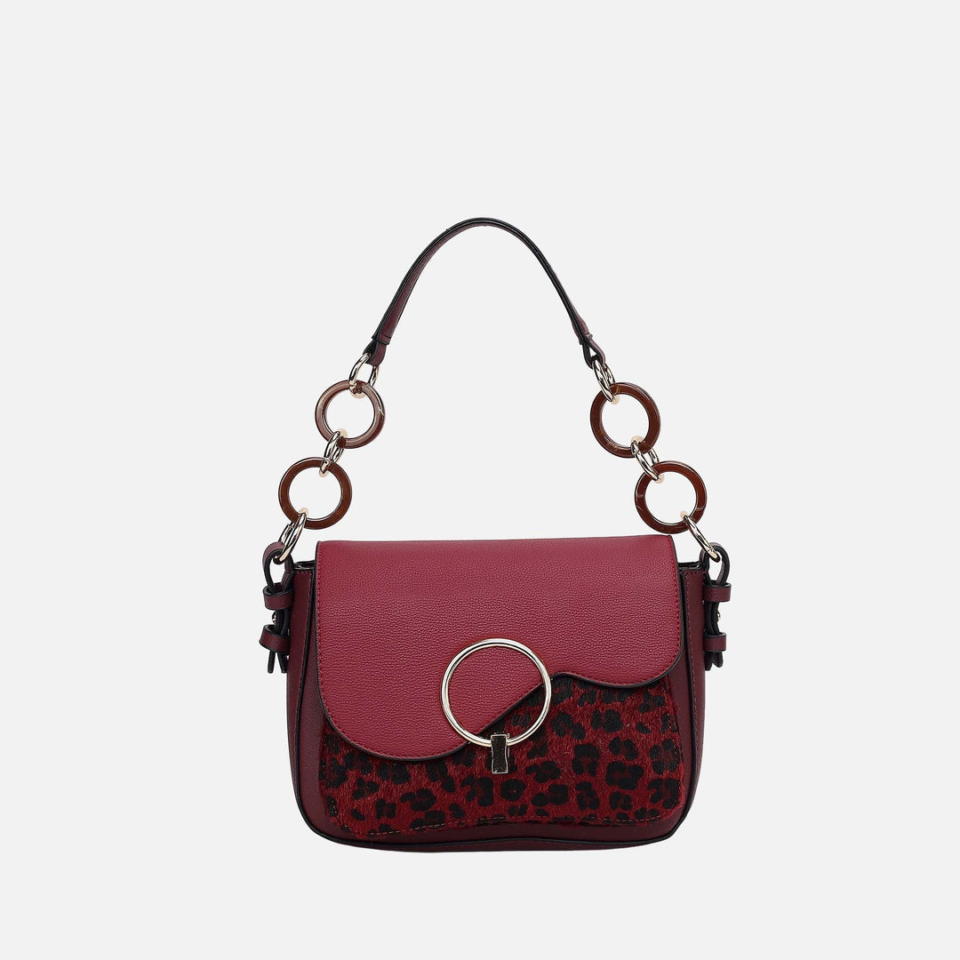Light Grey MKF Collection By Mia K Serena Crossbody Bag