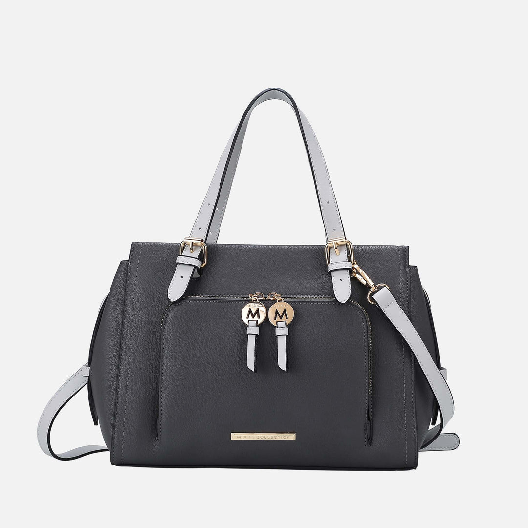 Pewter MKF Collection By Mia K Maisie Shoulder Bag
