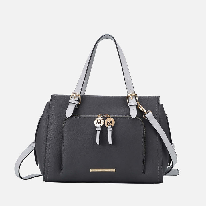 Pewter MKF Collection By Mia K Maisie Shoulder Bag