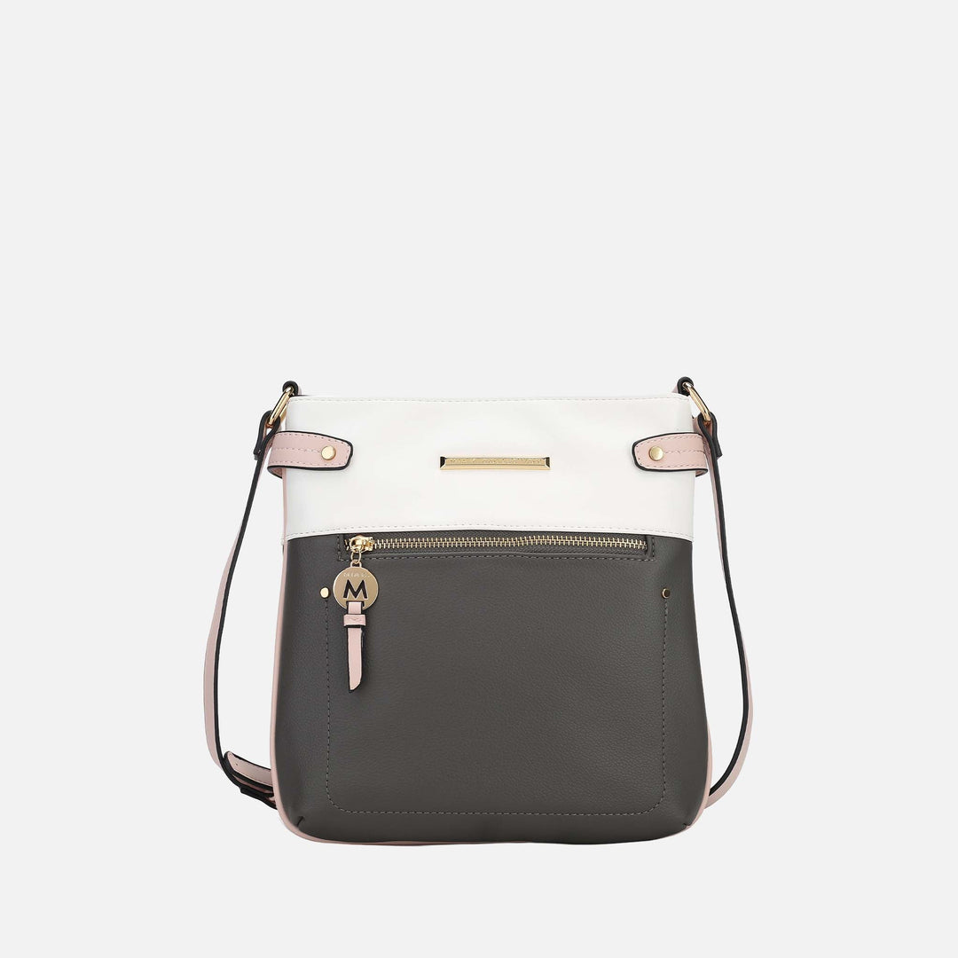 Wine MKF Collection By Mia K Camilla Crossbody Bag