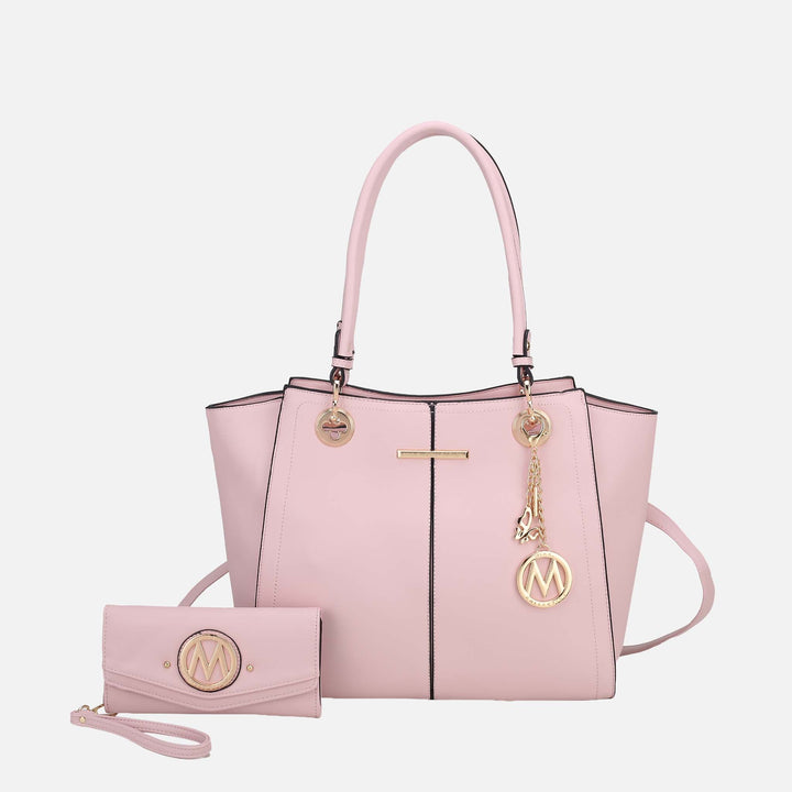 MKF Collection By Mia K Ivy Tote Bag And Set
