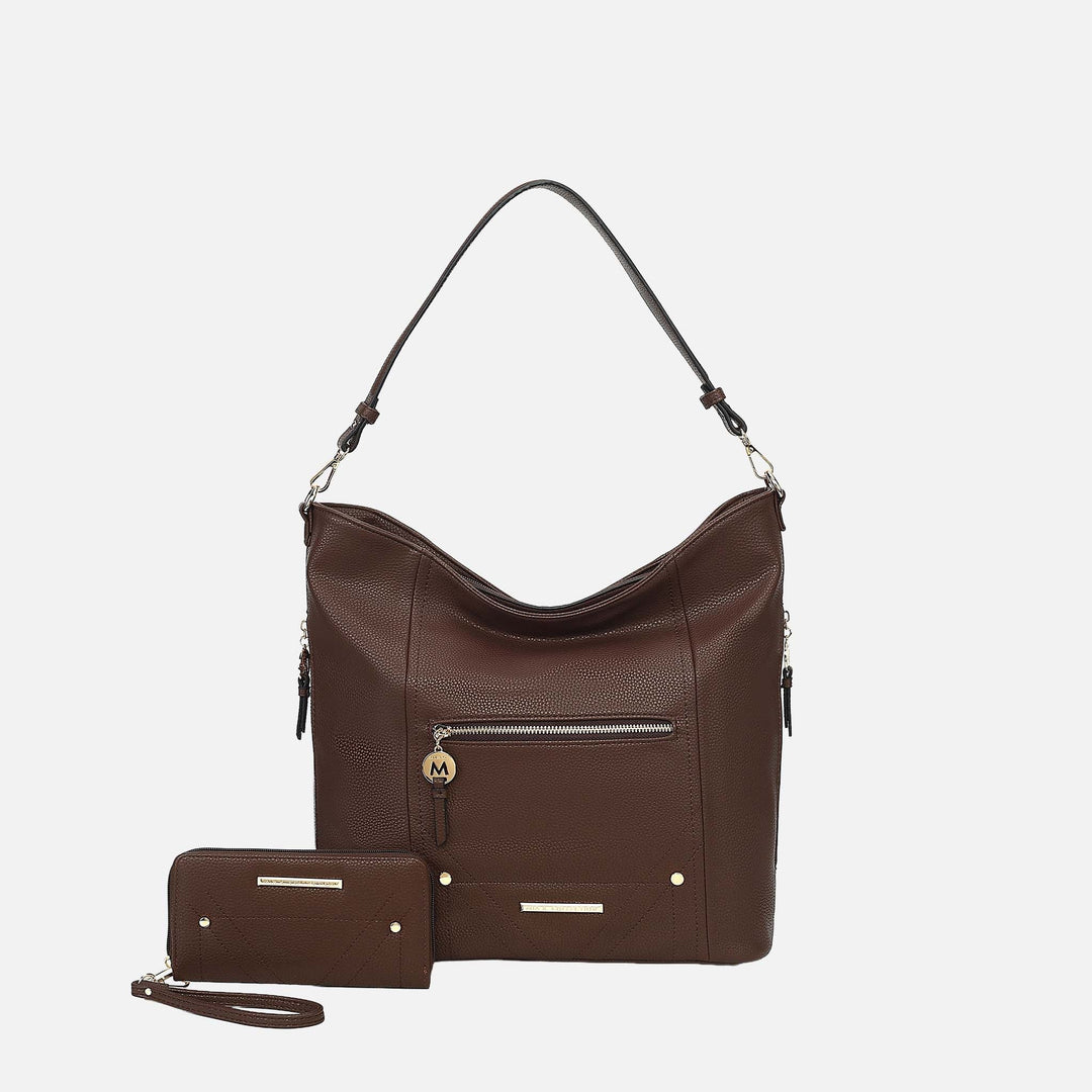 MKF Collection By Mia K Jordina 2 Pcs Shoulder Bag With Matching Wallet