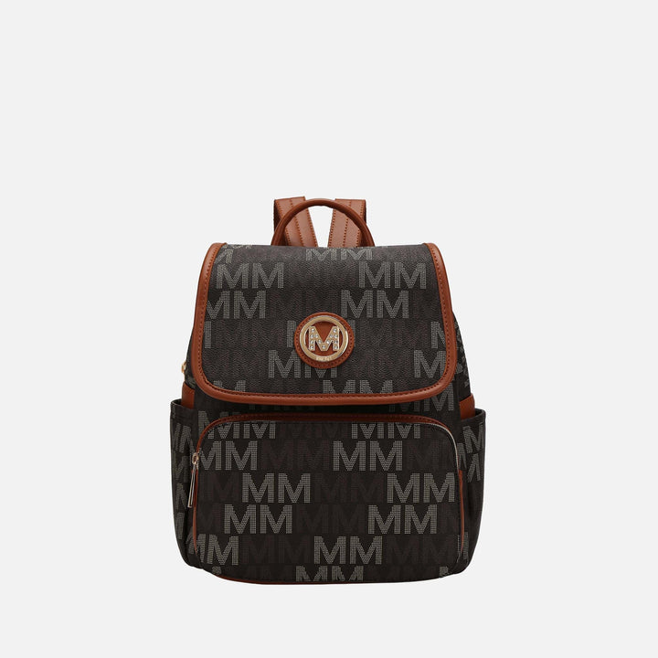 Wine MKF Collection By Mia K Drea Signature Backpack