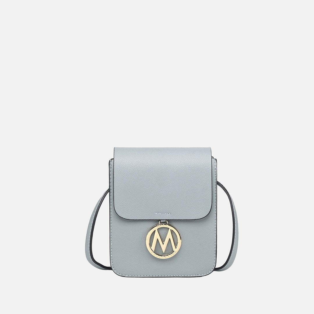 Charcoal Grey MKF Collection By Mia K Skylar Crossbody Bag