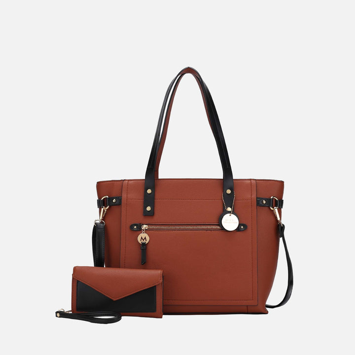 Navy MKF Collection By Mia K Andry Tote Bag