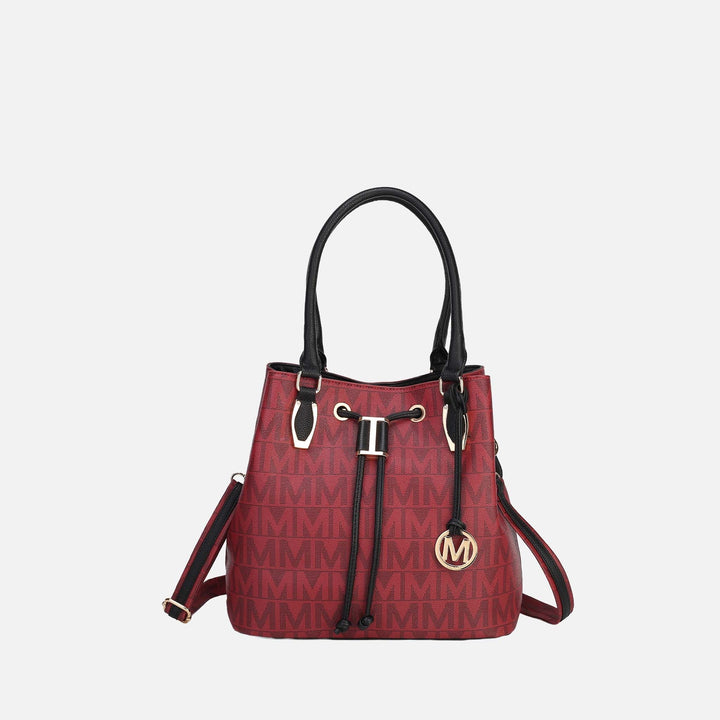 Purple MKF Collection By Mia K Jane Signature Bucket Bag