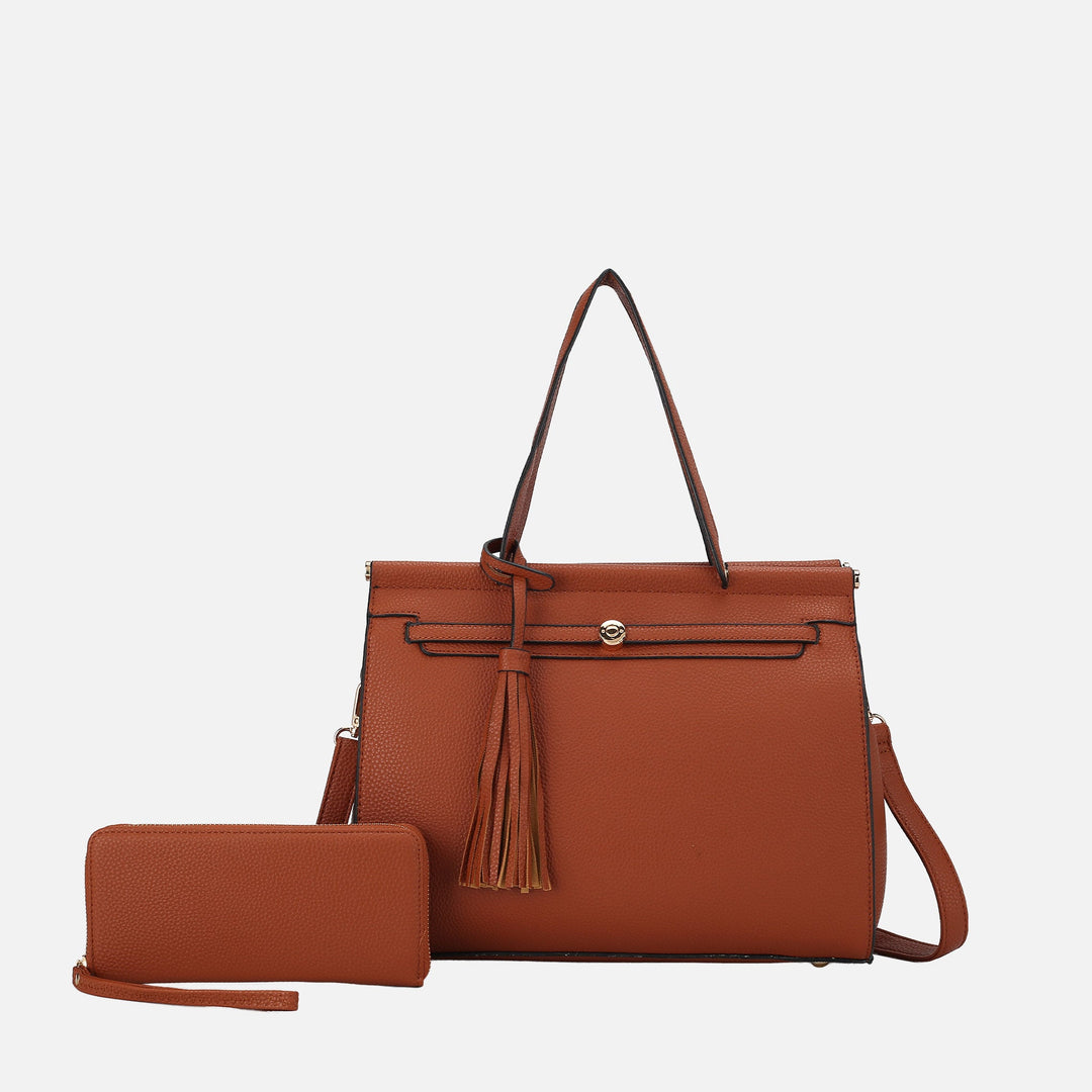 MKF Collection By Mia K Shelby Shoulder Bag And Set