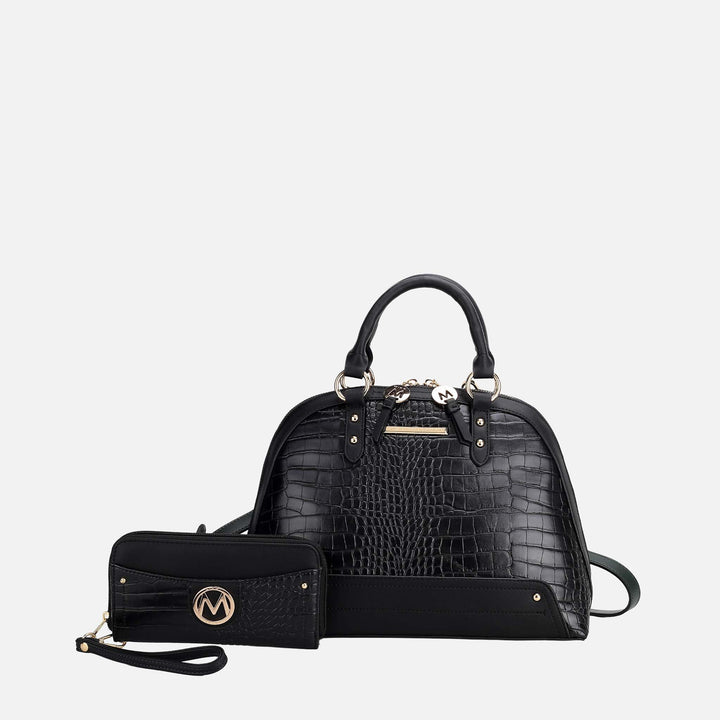 Mustard MKF Collection By Mia K Nora Shoulder Bag
