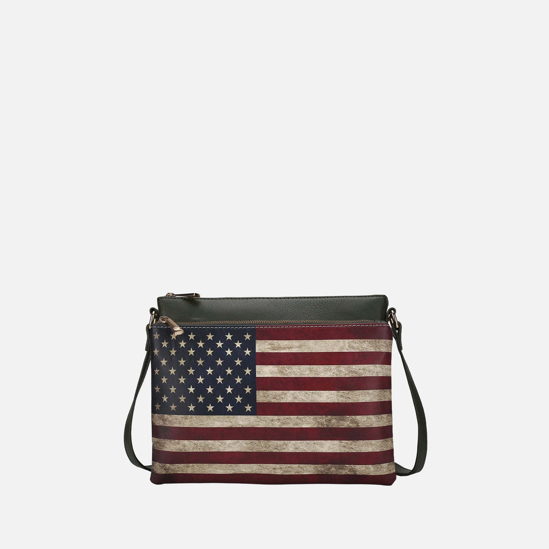 Taupe MKF Collection By Mia K Madeline Crossbody Bag