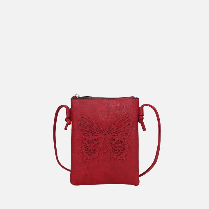 Beige MKF Collection By Mia K Skyli Crossbody Bag