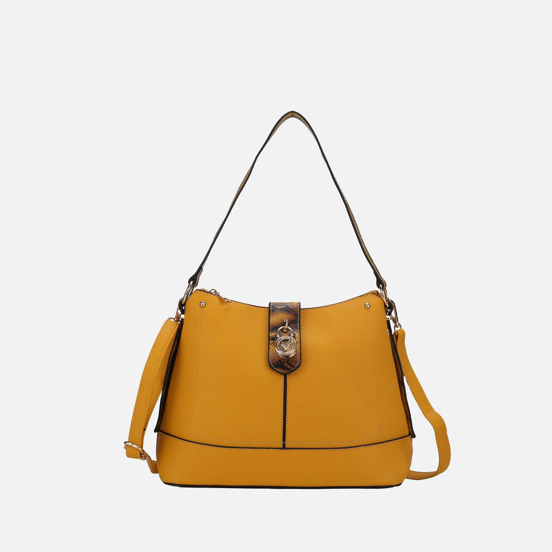 Brown MKF Collection By Mia K Ezra Shoulder Bag