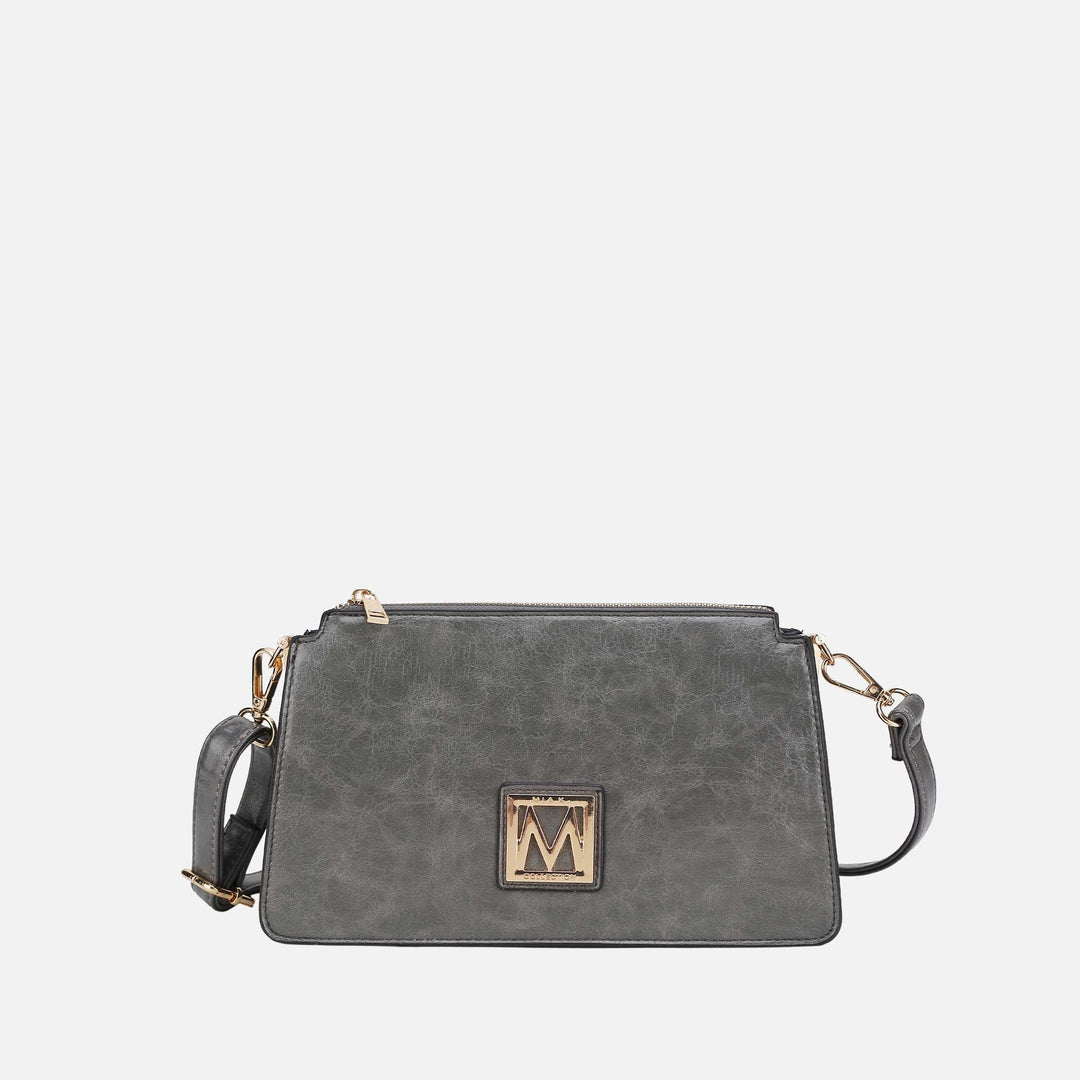 Taupe MKF Collection By Mia K Domitila Shoulder Bag