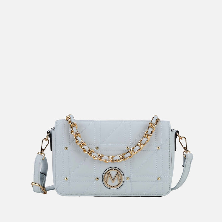 Pewter MKF Collection By Mia K Arabella Crossbody Bag