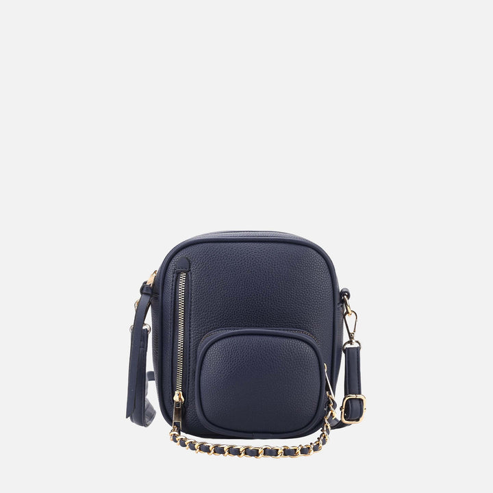 Taupe MKF Collection By Mia K Winona Crossbody Bag Handbag