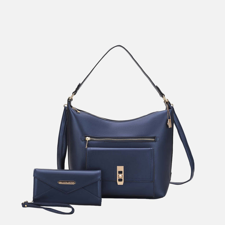 MKF Collection By Mia K Clara Shoulder Bag And Set