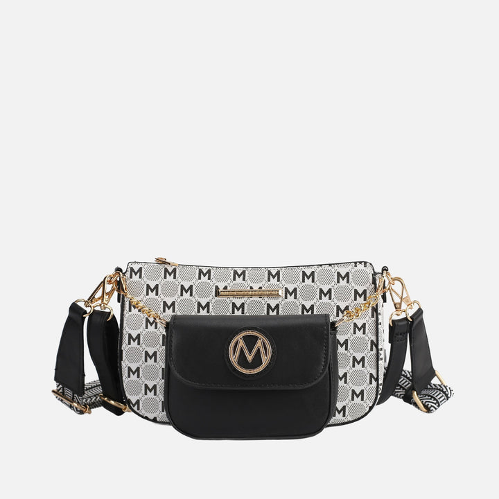 MKF Collection By Mia K Ciri Double Bag
