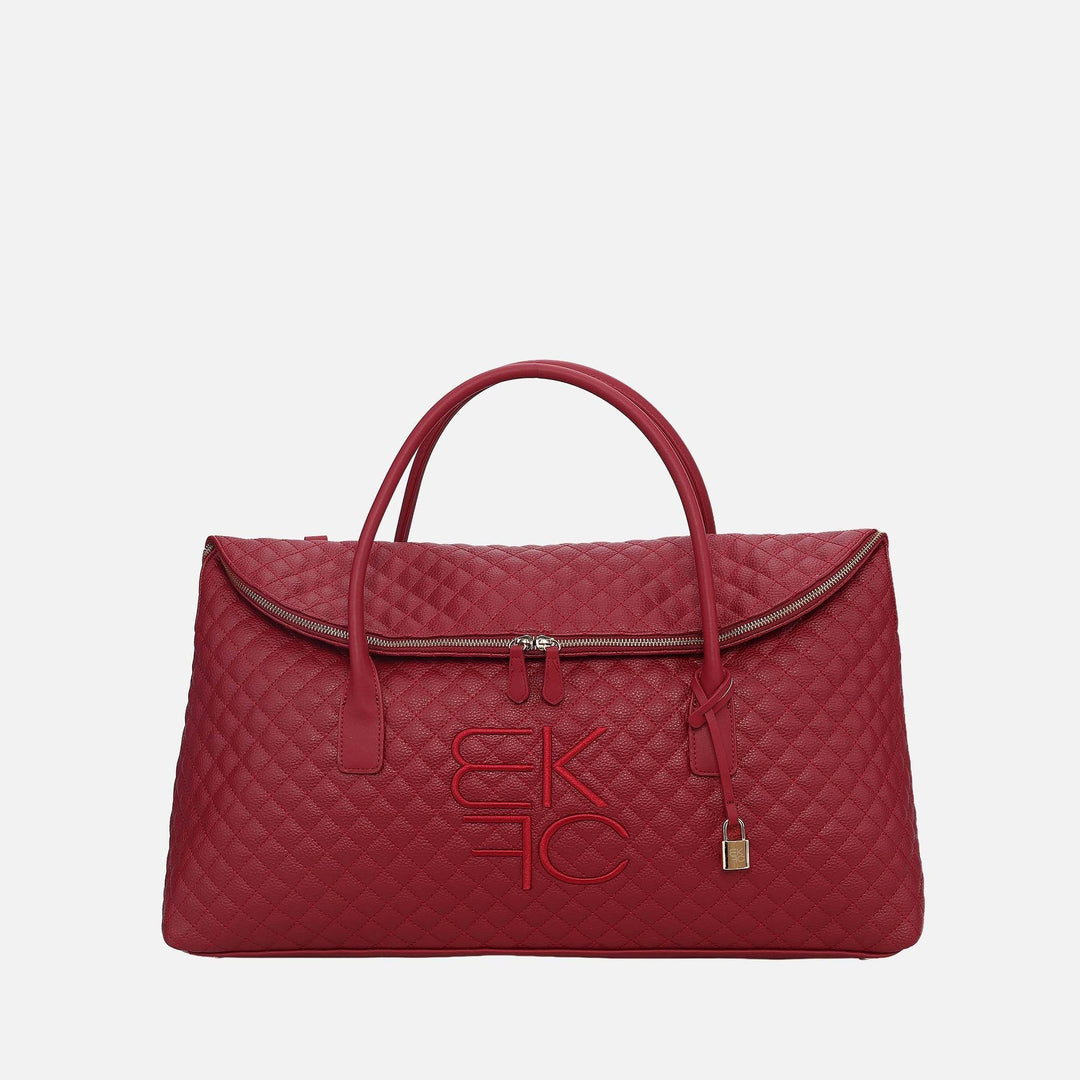 Navy MKF Collection By Mia K Eulalie Weekender Bag